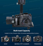 Подвес трёхосевой Tarot TL3W01 360° для DLSR камер Sony, FUJI, Nikon, Canon