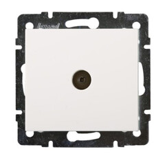 RAIN 703 0288 130 Розетка ТВ оконечная  белая