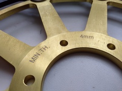 Диск тормозной передний лепестковый на Honda CBR F / VFR F / CBR RR / VTR F