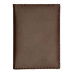 Визитница складная кожаная HB Classic Smooth Brown