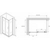 Abber Schwarzer Diamant AG301205-S905 Душевой уголок, 120x90x190