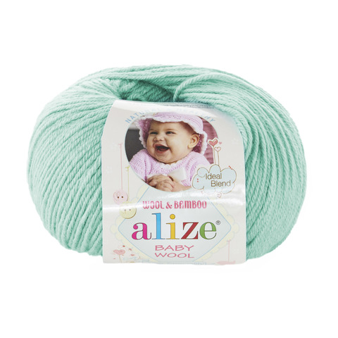 Пряжа Alize Baby Wool 19 мятный