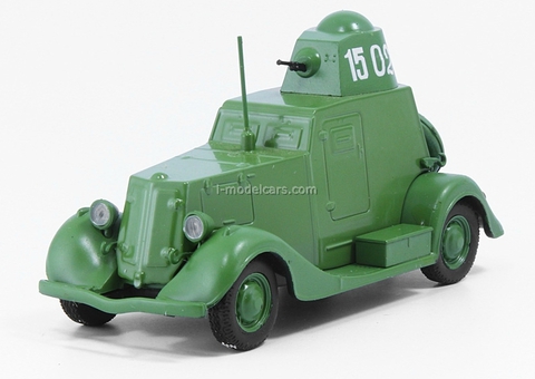 BA-20 military armored car 1:43 DeAgostini Auto Legends USSR #124