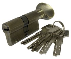 Механизм цилиндрический с повышенной секретностью серия Z ZC60мм-ZC80мм AB бронза