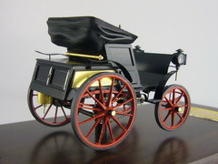 Car Frese and Yakovlev 1896 year (earlier version) Handmade workshop 1:43