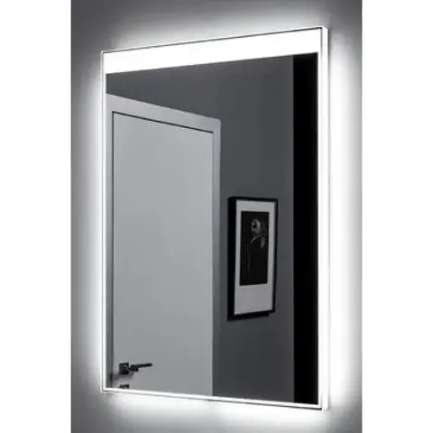 Aquanet 196647 Зеркало Палермо 12085 с LED подсветкой, 1200х850x32 мм, инфракрасный выключатель (196647)