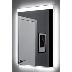 Aquanet 196647 Зеркало Палермо 12085 с LED подсветкой, 1200х850x32 мм, инфракрасный выключатель (196647) фото