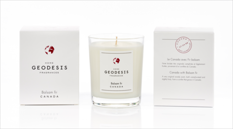 Свеча ароматическая 180г Geodesis Balsam Fir