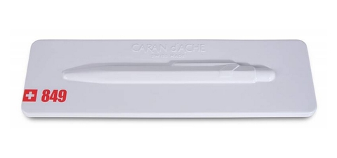 Подарочная коробка Caran d`Ache металлическая, для 849/844, White (100013.042)