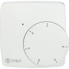 STOUT STE-0002 Проводной электронный термостат WFHT-BASIC со светодиодом