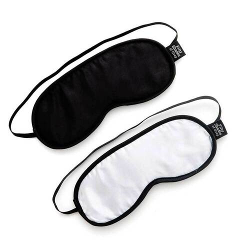 Набор из двух масок на глаза Soft Blindfold Twin Pack - Fifty Shades of Grey Fifty Shades of Grey FS-40177