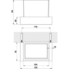 Стакан Cisal Quad QU09050021