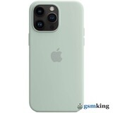 Apple Silicone Case with MagSafe iPhone 14 Pro Max Succulent (Зелёный) MPTY3ZM/A
