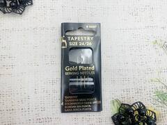 Иглы швейные "PONY" гобеленовые, вышивальные №24/26 06007, 4 иглы