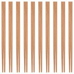 Набор палочек для еды IKEA MEDHJALPARE, Бамбук, 23 см, 10 пар