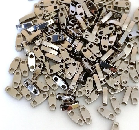 QTL-0190 Бисер Миюки квартер тила/Miyuki Quarter Tila Nickel Plated