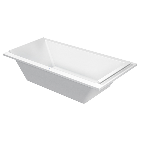 Duravit STARCK Ванна акриловая  прямоугольный вариант 2000x1000х460 mm, с 2 наклонами  для спины, цвет белый  700341000000000