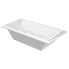 Duravit STARCK Ванна акриловая  прямоугольный вариант 2000x1000х460 mm, с 2 наклонами  для спины, цвет белый  700341000000000 фото