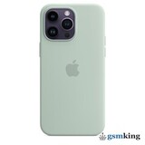 Apple Silicone Case with MagSafe iPhone 14 Pro Max Succulent (Зелёный) MPTY3ZM/A