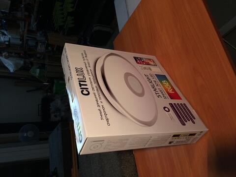 Потолочный светодиодный светильник Citilux Старлайт Смарт CL703A31G