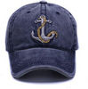 Картинка кепка Skully Wear baseball cap ancor navy - 6