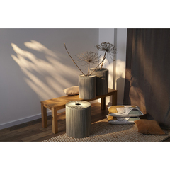 Корзина плетеная dholak grey из коллекции ethnic, размер l