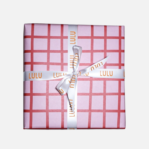 Подарочная упаковка Цветы / Клетка