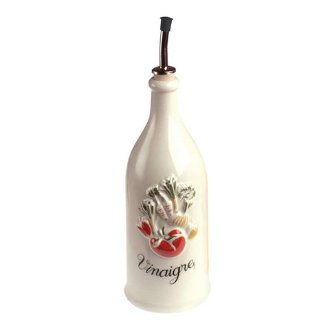 Фарфоровая бутылка для уксуса, белая, артикул 615766, серия Grands Classiques