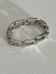 Кольцо-цепь 6 (кольцо из серебра)