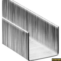 STAYER тип 53 (A/10/JT21), 12 мм, 1000 шт, калибр 23GA, скобы для степлера, Professional (3159-12)