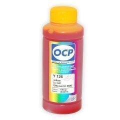 Чернила OCP Y126 Yellow для картриджей HP 18, HP 88, 100 мл