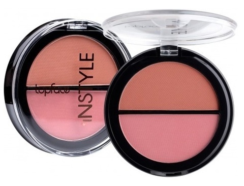 Topface Instyle Румяна Twin Blush On  №006 розовый, терракотовый  - PT353