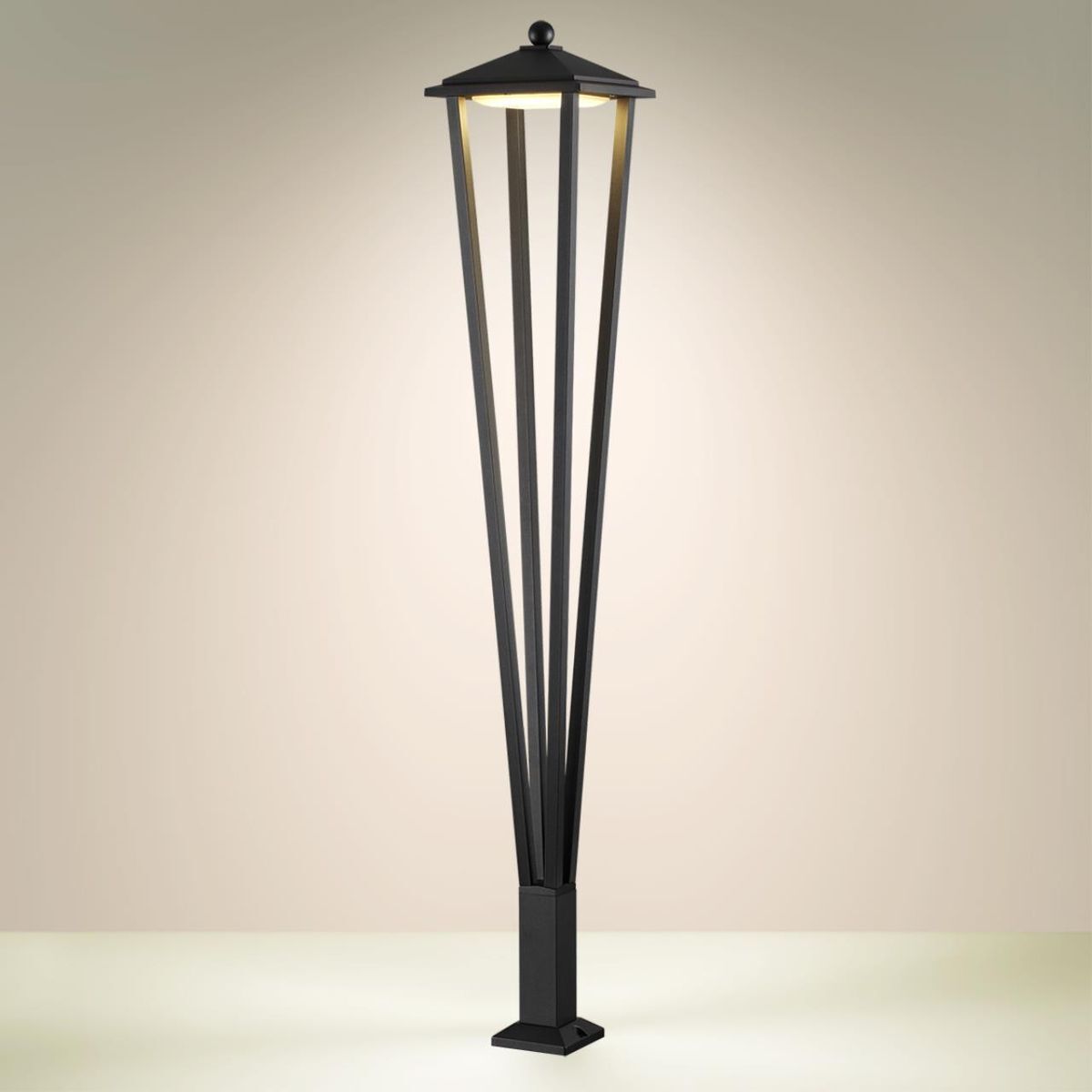 Уличный светодиодный светильник Odeon Light Nature Bearitz 6655/12GA3