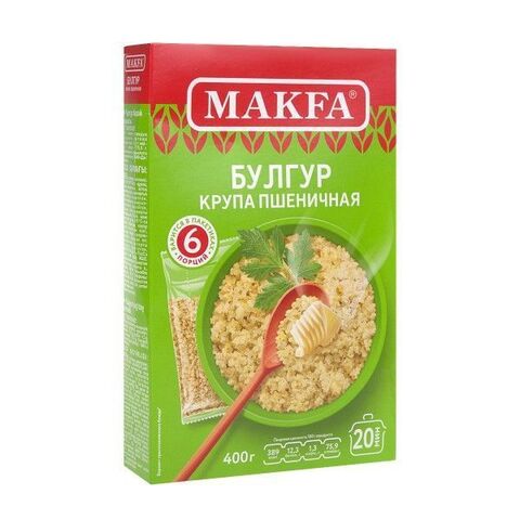Крупа Булгур Макфа в/п 400г, шт