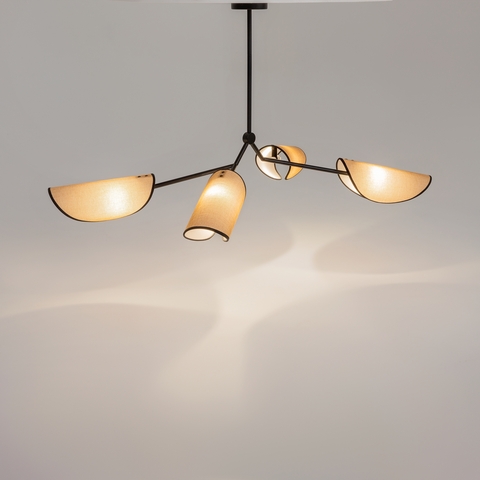 Люстра на штанге Maytoni Organic MOD225PL-04B