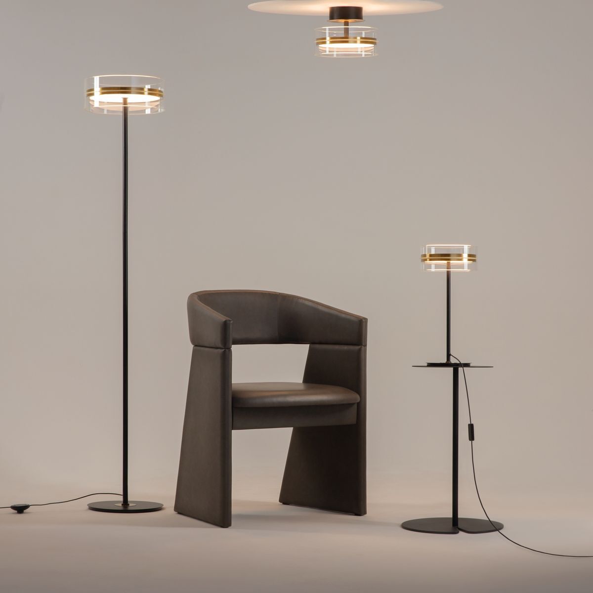 Потолочный светодиодный светильник Maytoni Dress code MOD348CL-L18BBS3K