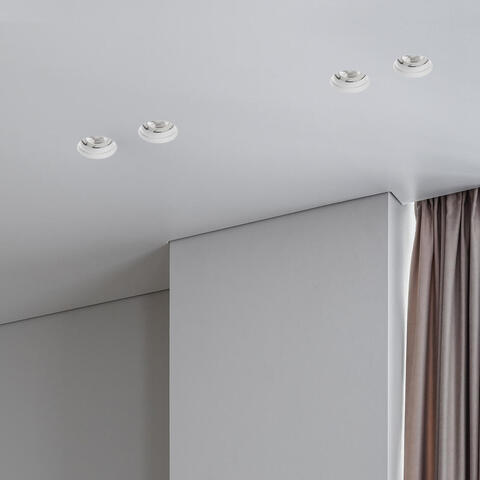 Гипсовый встраиваемый светильник под покраску Loft It Ghost 10356C