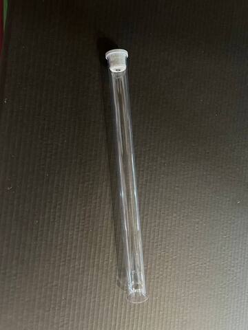 Насадка Адаптер для конфетти с обратным клапаном, пластик, Прозрачный, 33 см, 1 шт.