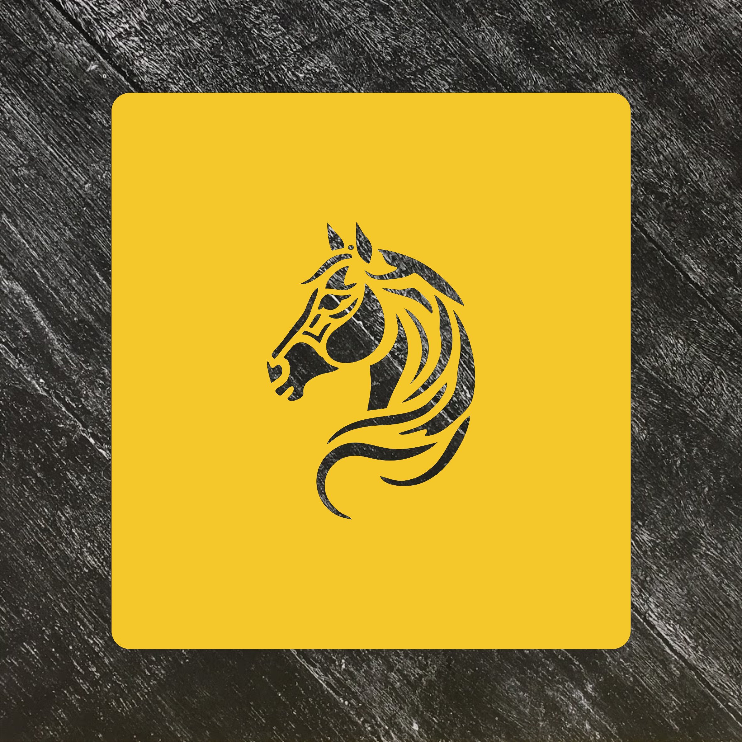 Трафарет Лошадь №1