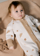 Комбинезон вязаный (желуди)