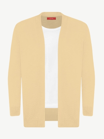 Кардиган с планкой из экохлопка