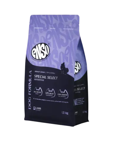 ENSO DF Special select сухой корм для взрослых мелк/мини собак ягненок/томат 1,5 к