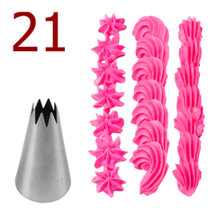 Насадка кондитерская № 21, Китай