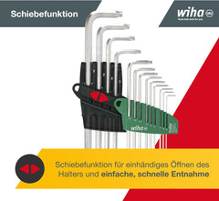 Набор ключей Г-образных TORX T5-T45 ProStar 13шт Wiha 366TS 39104