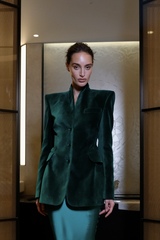 Жакет с шалькой