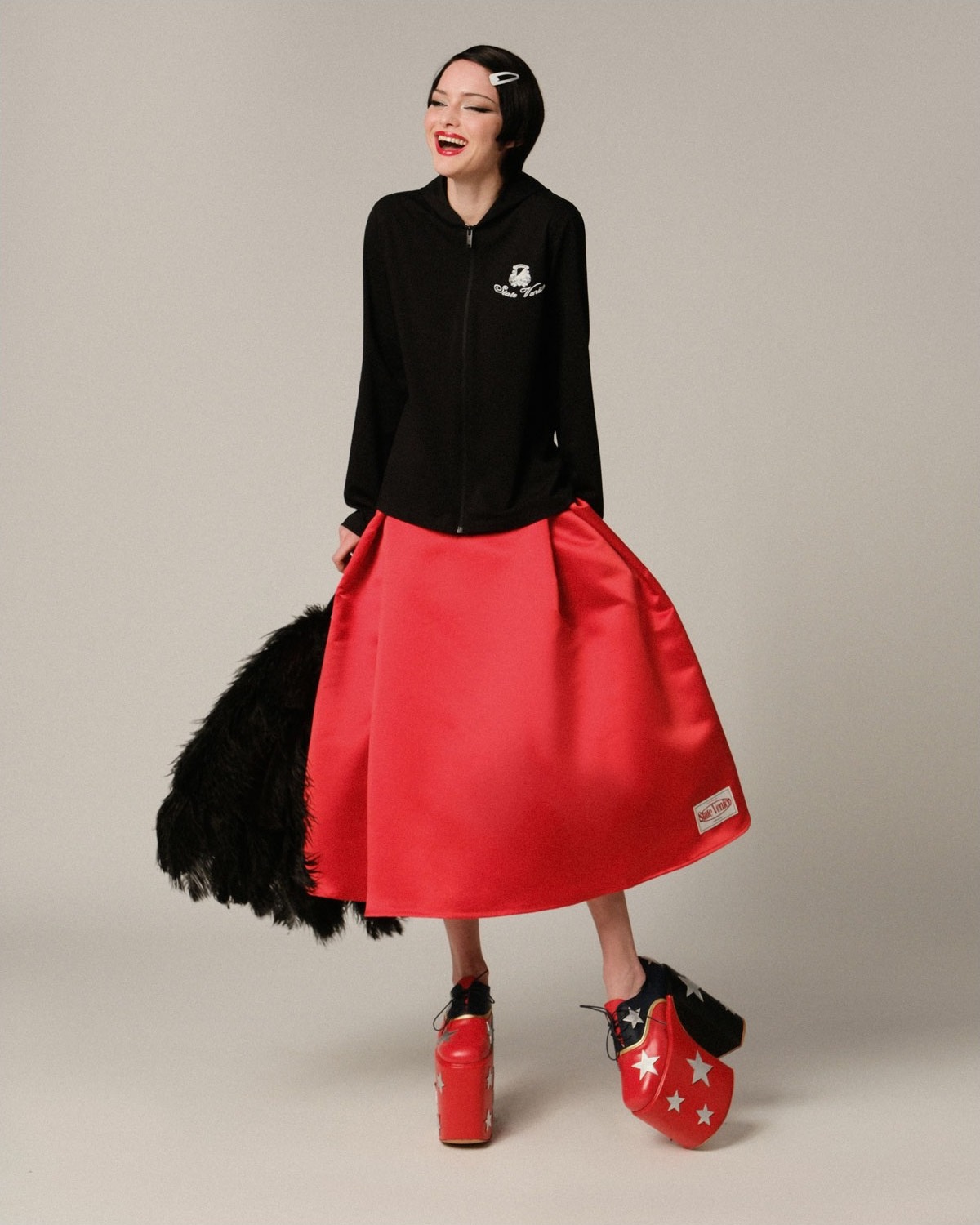 Пышная юбка А силуэта