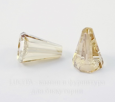 5540 Бусина - конус Сваровски Crystal Golden Shadow 12 мм