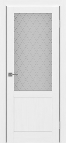 Турин_502.21.30 ЭКО-шпон Белый лёд-Кристалл б.цв/Щит МДФ