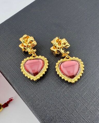 Серьги TORY BURCH с подвеской сердце