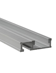 Профиль алюминиевый 44,4х12 длина 1 м Woodwork TR44.100